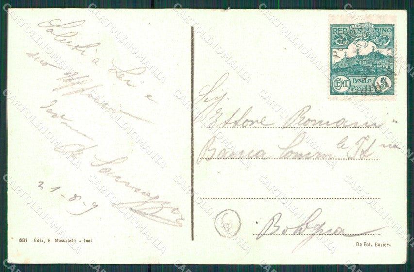 San Marino cartolina QZ4690 – retro