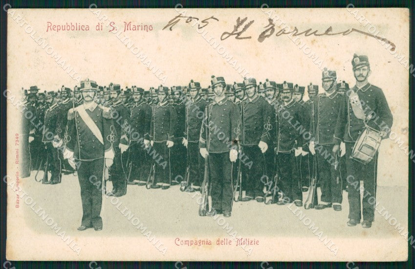 San Marino STRAPPINO cartolina QZ4691 – fronte