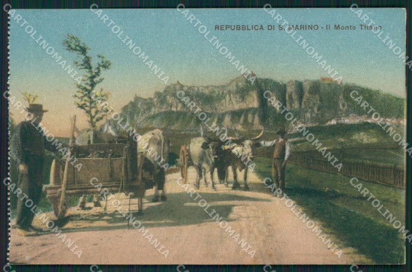 San Marino cartolina QZ4695 – fronte