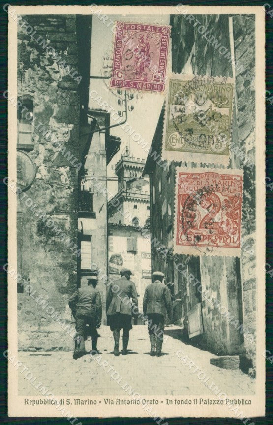 San Marino cartolina QZ4700 – fronte