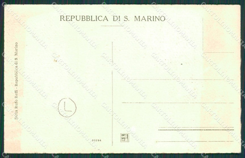 San Marino cartolina QZ4700 – retro