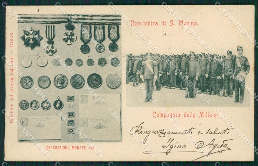 San Marino cartolina QZ4703 – fronte