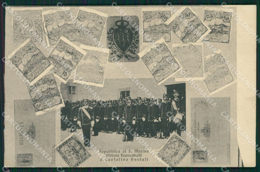 San Marino cartolina QZ4705 – fronte
