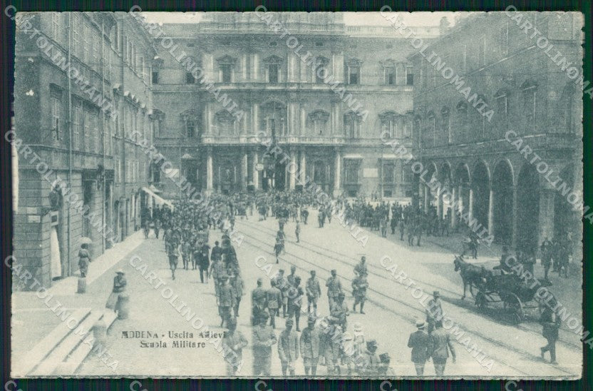 Modena città Militari PIEGA cartolina QZ4709 – fronte