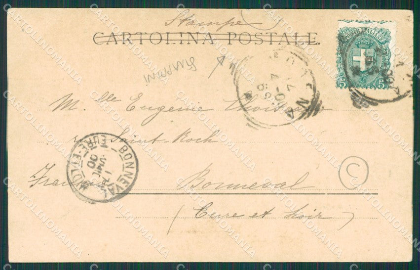 Modena città STRAPPINI cartolina QZ4727 – retro