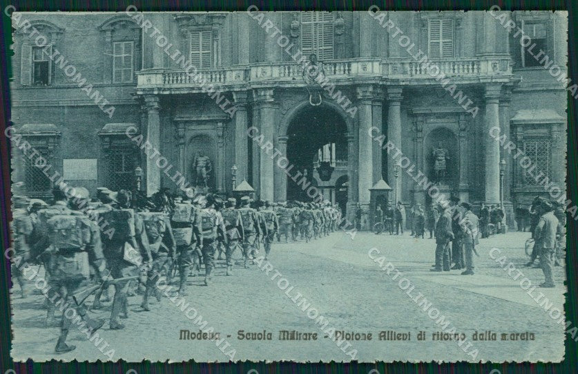 Modena città Militari cartolina QZ4734 – fronte
