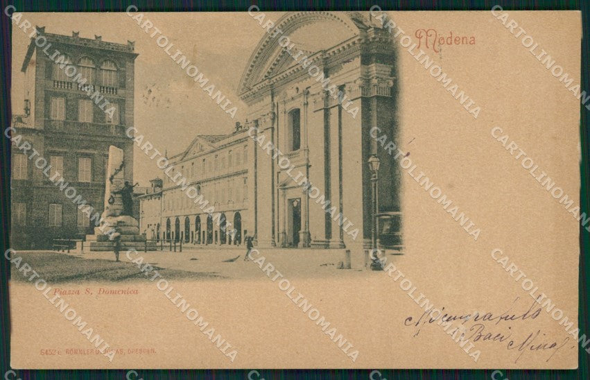 Modena città cartolina QZ4737 – fronte