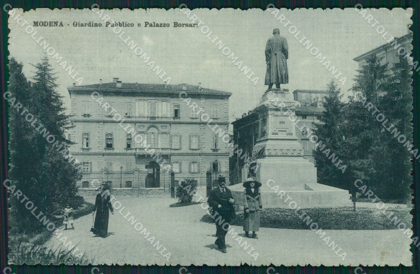 Modena città PIEGHE cartolina QZ4750 – fronte