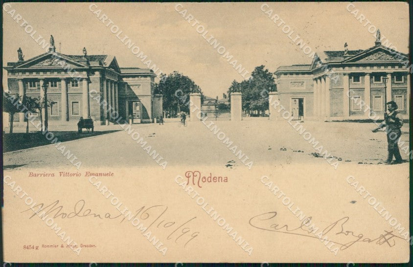 Modena città cartolina QZ4758 – fronte