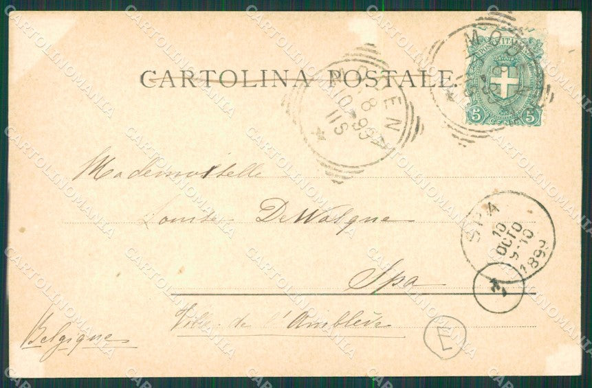 Modena città cartolina QZ4761 – retro