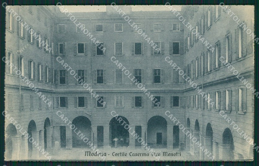 Modena città Caserma cartolina QZ4763 – fronte