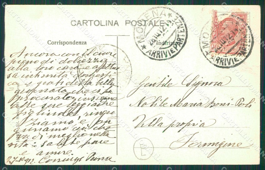 Modena città cartolina QZ4768 – retro