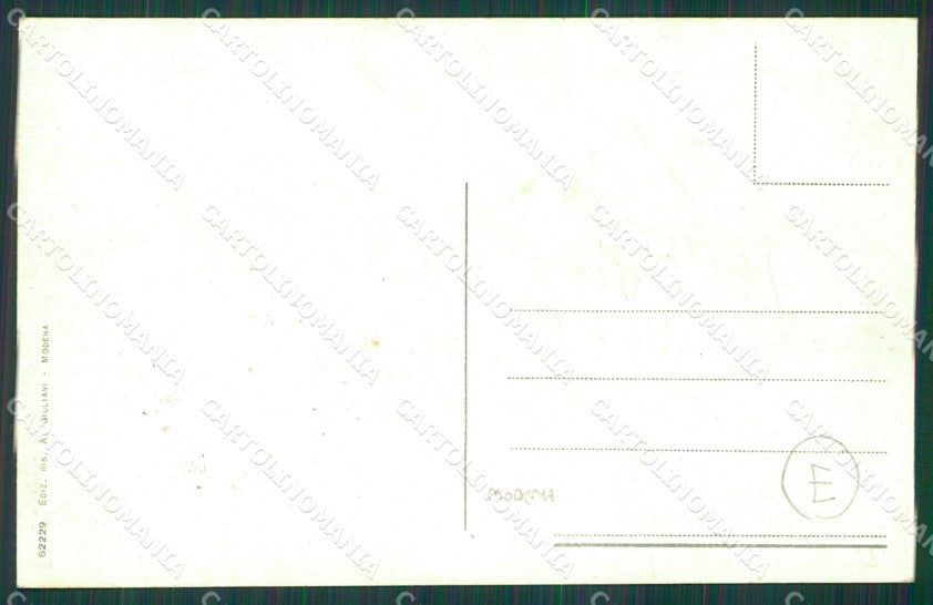 Modena città Militari Artiglieria cartolina QZ4770 – retro