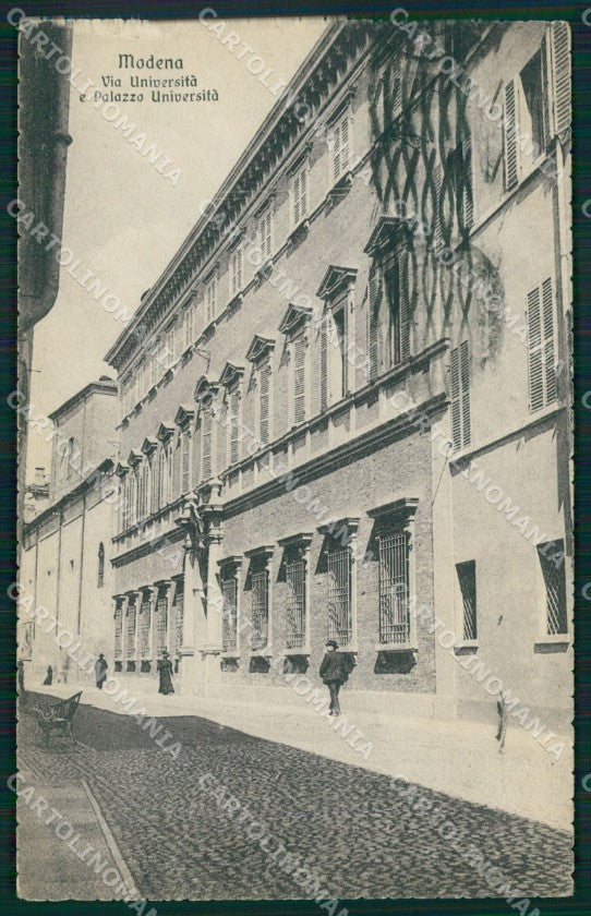Modena città ABRASA cartolina QZ4789 – fronte