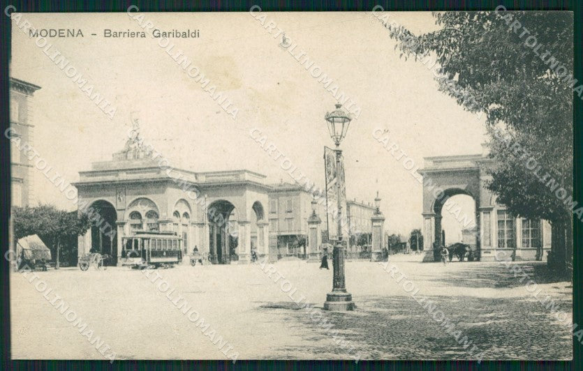 Modena città PIEGA cartolina QZ4800 – fronte