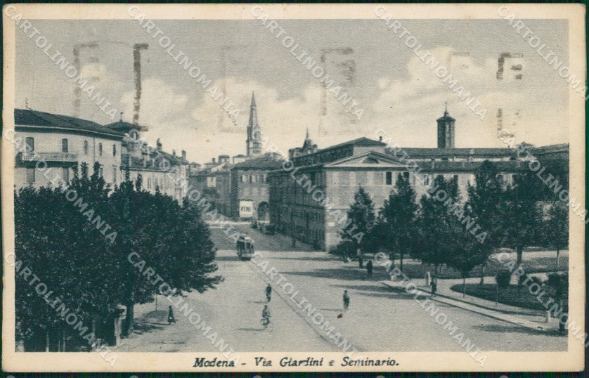 Modena città PIEGHINE cartolina QZ4804 – fronte