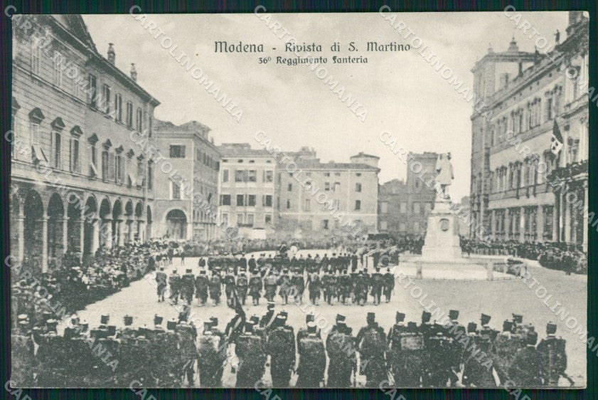 Modena città Militari cartolina QZ4836 – fronte