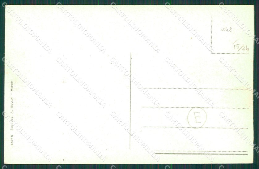 Modena città Militari cartolina QZ4841 – retro