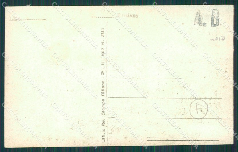 Modena città Militari Artiglieria cartolina QZ4844 – retro