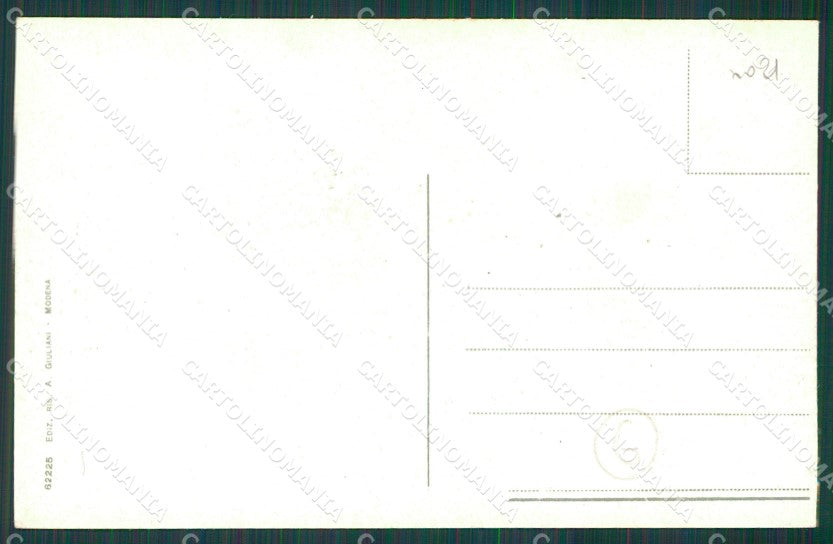 Modena città Militari Artiglieria cartolina QZ4859 – retro