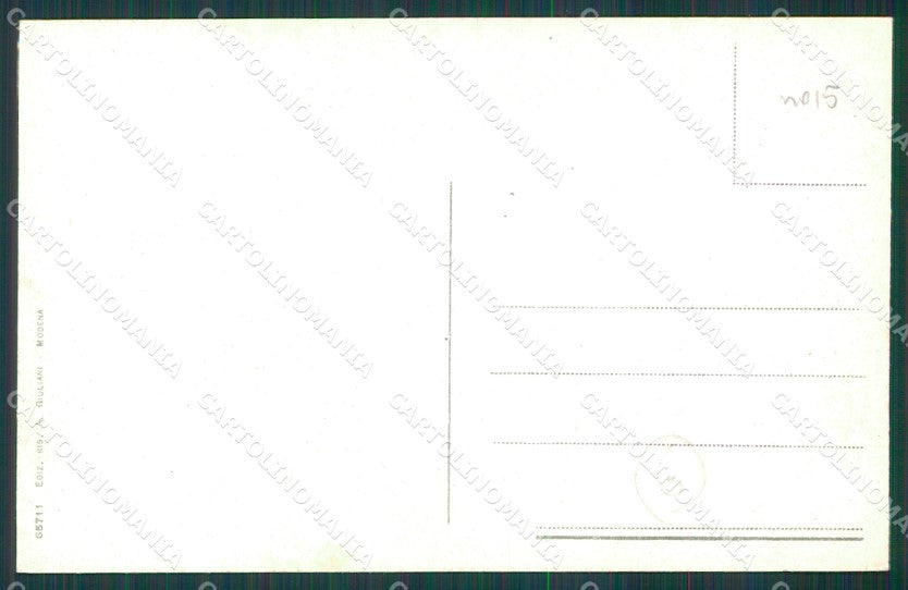 Modena città Militari Artiglieria cartolina QZ4860 – retro