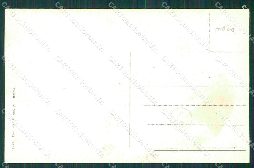 Modena città Militari Artiglieria cartolina QZ4863 – retro