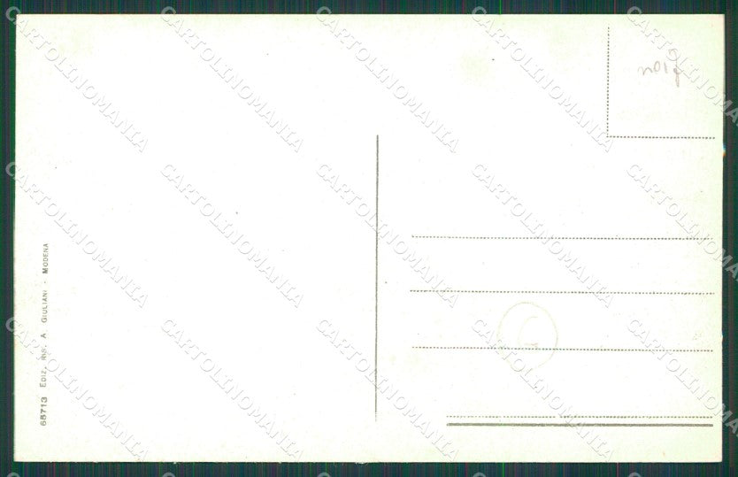 Modena città Militari Artiglieria cartolina QZ4864 – retro