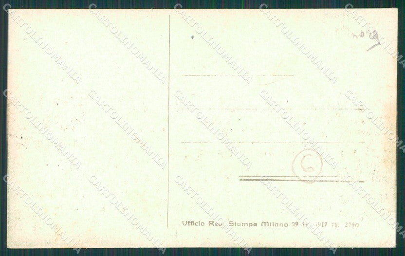 Modena città Militari Artiglieria cartolina QZ4866 – retro
