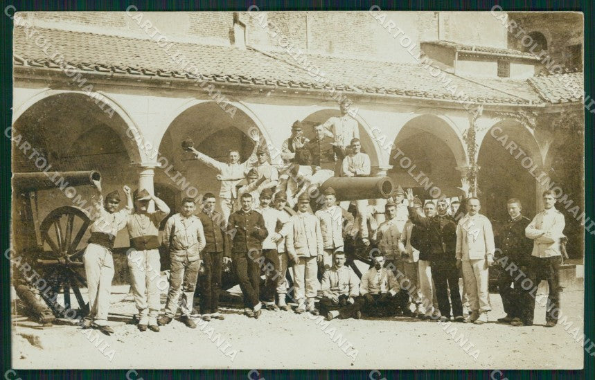 Modena città Militari Artiglieria foto cartolina QZ4874 – fronte
