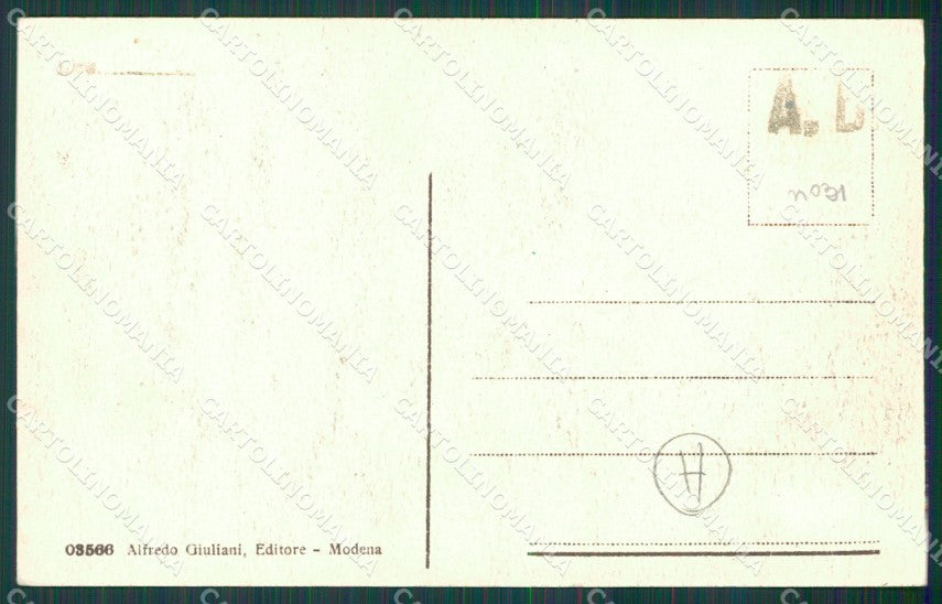 Modena città Militari Artiglieria cartolina QZ4875 – retro