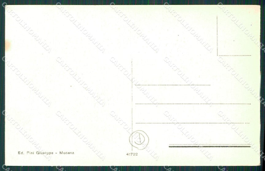 Modena Carpi cartolina QZ4881 – retro