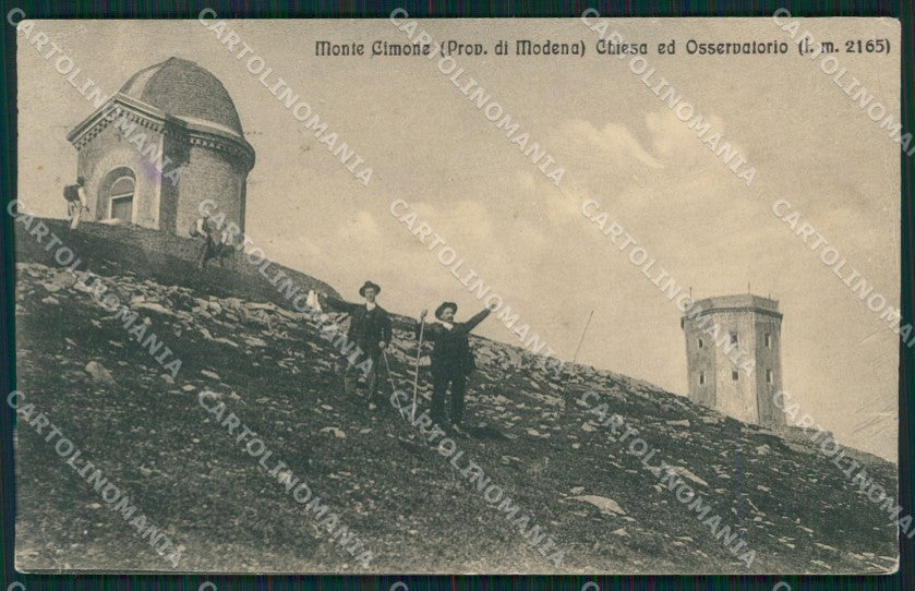 Modena Monte Cimone cartolina QZ4917 – fronte