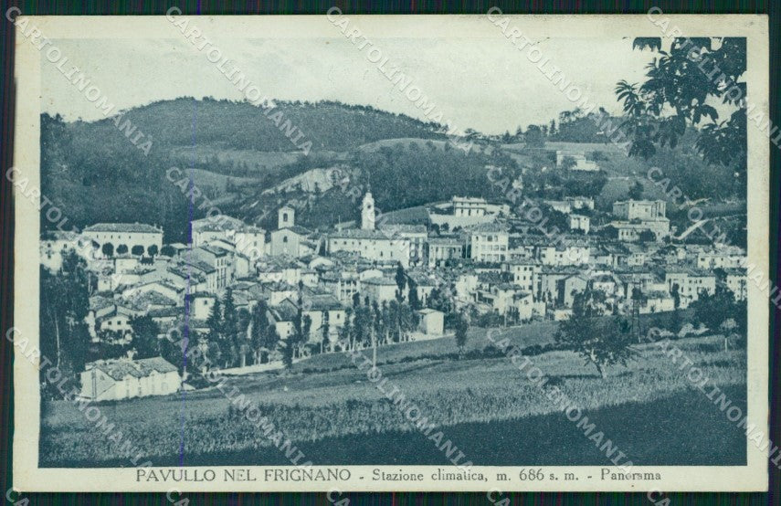 Modena Pavullo nel Frignano ABRASA cartolina QZ4924 – fronte