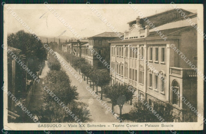 Modena Sassuolo PIEGA cartolina QZ4949 – fronte