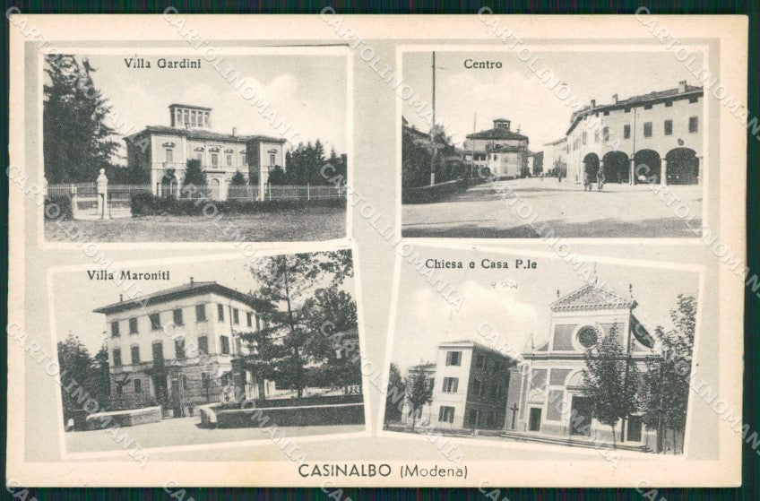 Modena Casinalbo cartolina QZ4981 – fronte