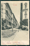 Genova Città Via Assarotti cartolina QZ5003 – fronte