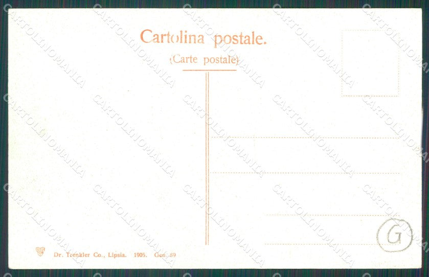 Genova Città Ponte Pila Tram Edicola cartolina QZ5026 – retro