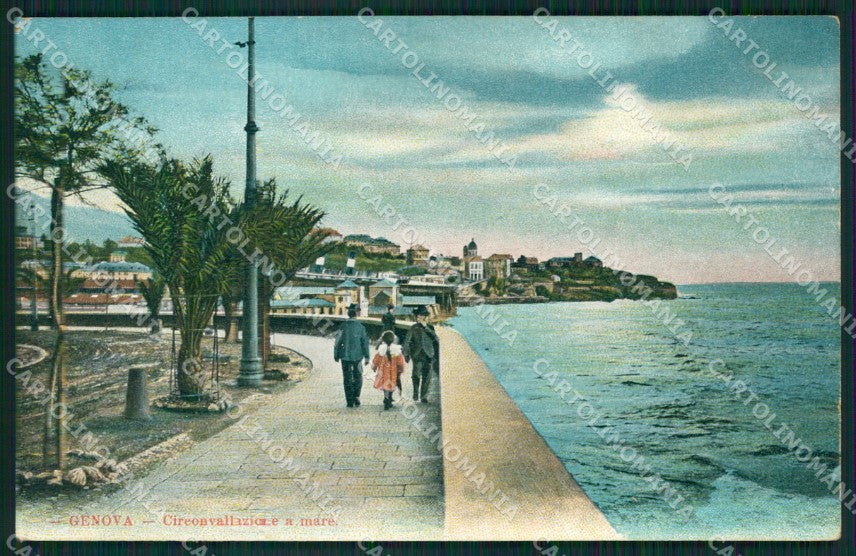 Genova Città Circonvallazione a Mare cartolina QZ5051 – fronte