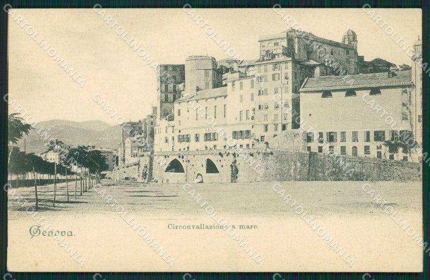 Genova Città Circonvallazione a Mare cartolina QZ5058 – fronte