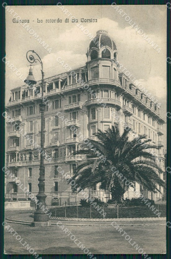 Genova Città Via Corsica cartolina QZ5083 – fronte