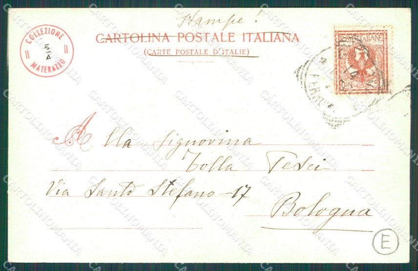 Genova Città Via Corsica Tram cartolina QZ5093 – retro