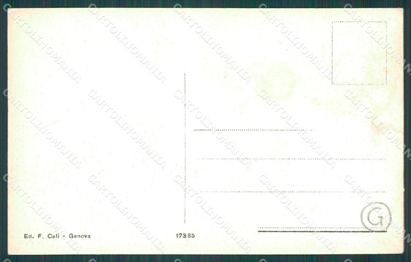 Genova Città Via Corsica cartolina QZ5100 – retro