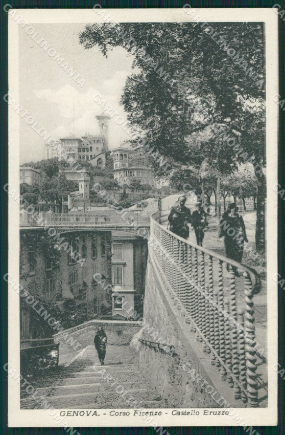 Genova Città Corso Firenze cartolina QZ5109 – fronte