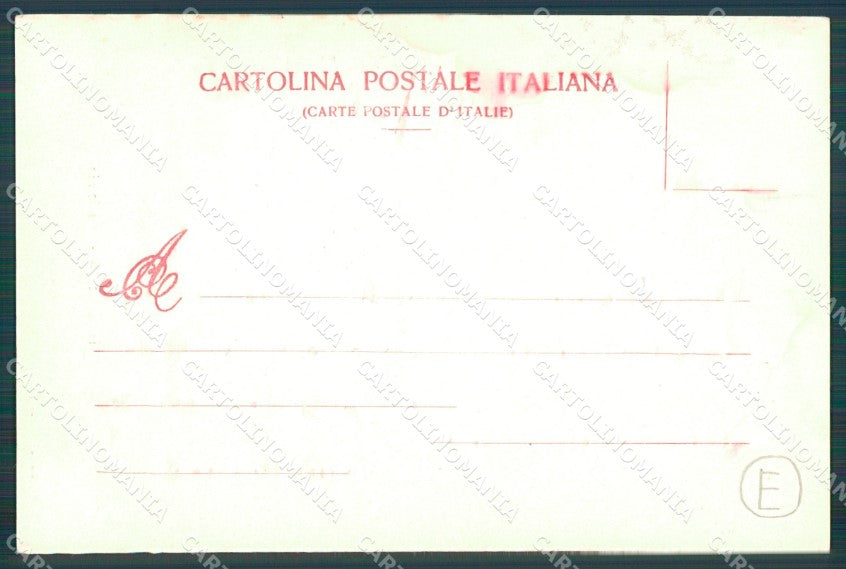Genova Città Via Garibaldi Municpio TRACCE UMIDO cartolina QZ5122 – retro