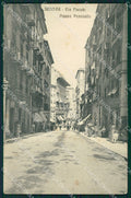 Genova Città Via Garibaldi cartolina QZ5124 – fronte