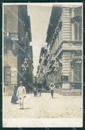 Genova Città Via Garibaldi Carretto J.Neer Foto cartolina QZ5125 – fronte