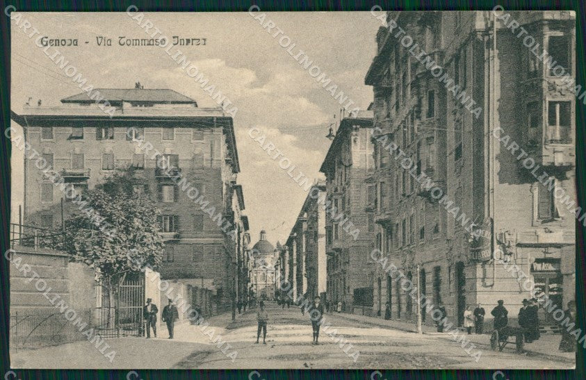 Genova Città Via Ivrea cartolina QZ5131 – fronte