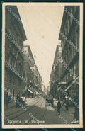 Genova Città Via Roma Carrozze FORI Foto cartolina QZ5161 – fronte