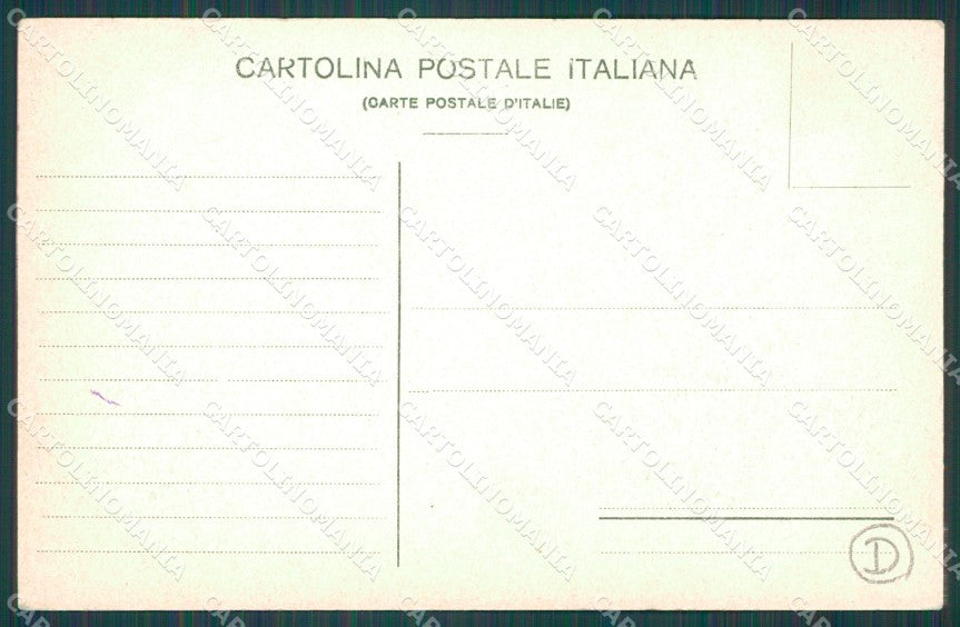 Genova Città Via Roma MACCHIE cartolina QZ5164 – retro
