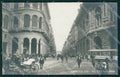 Genova Città Via XX Settembre Tram Carrozza Foto cartolina QZ5204 – fronte